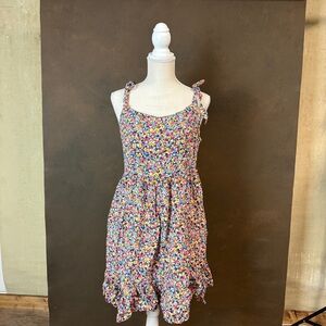 Old Navy Multicolor Floral Kids Dress
